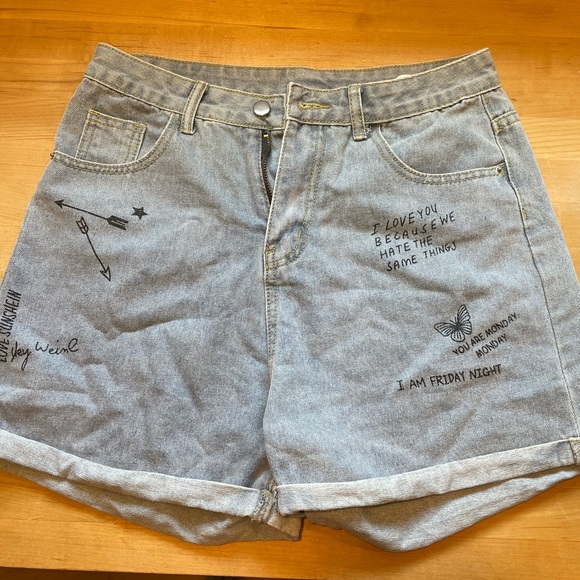 SHEIN Jean Shorts (M) - Picture 4 of 9